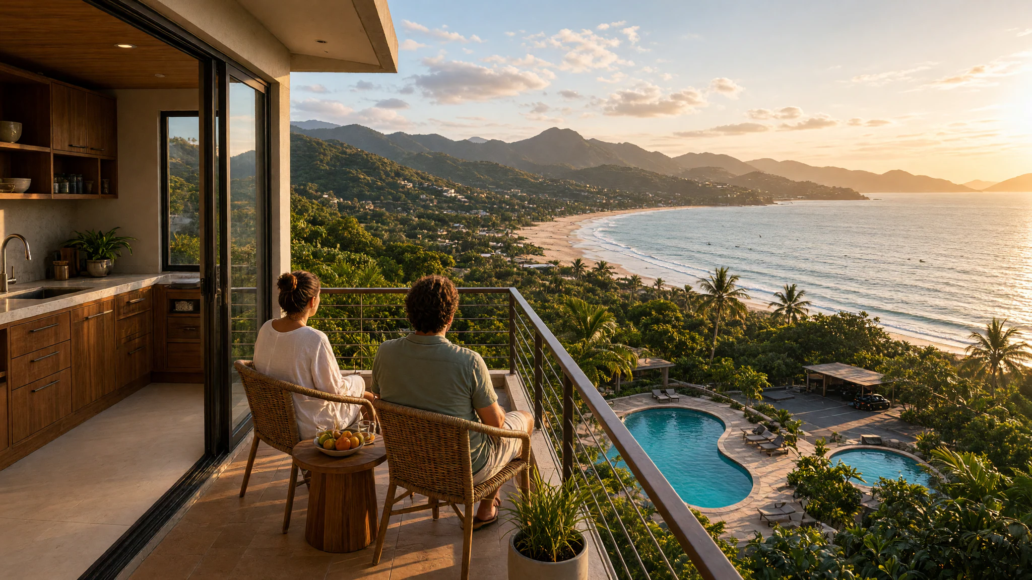 Stunning Condo with Panoramic Beach, Ocean, and Mountain Views in Playa Flamingo, Tourism Service in Playa Potrero