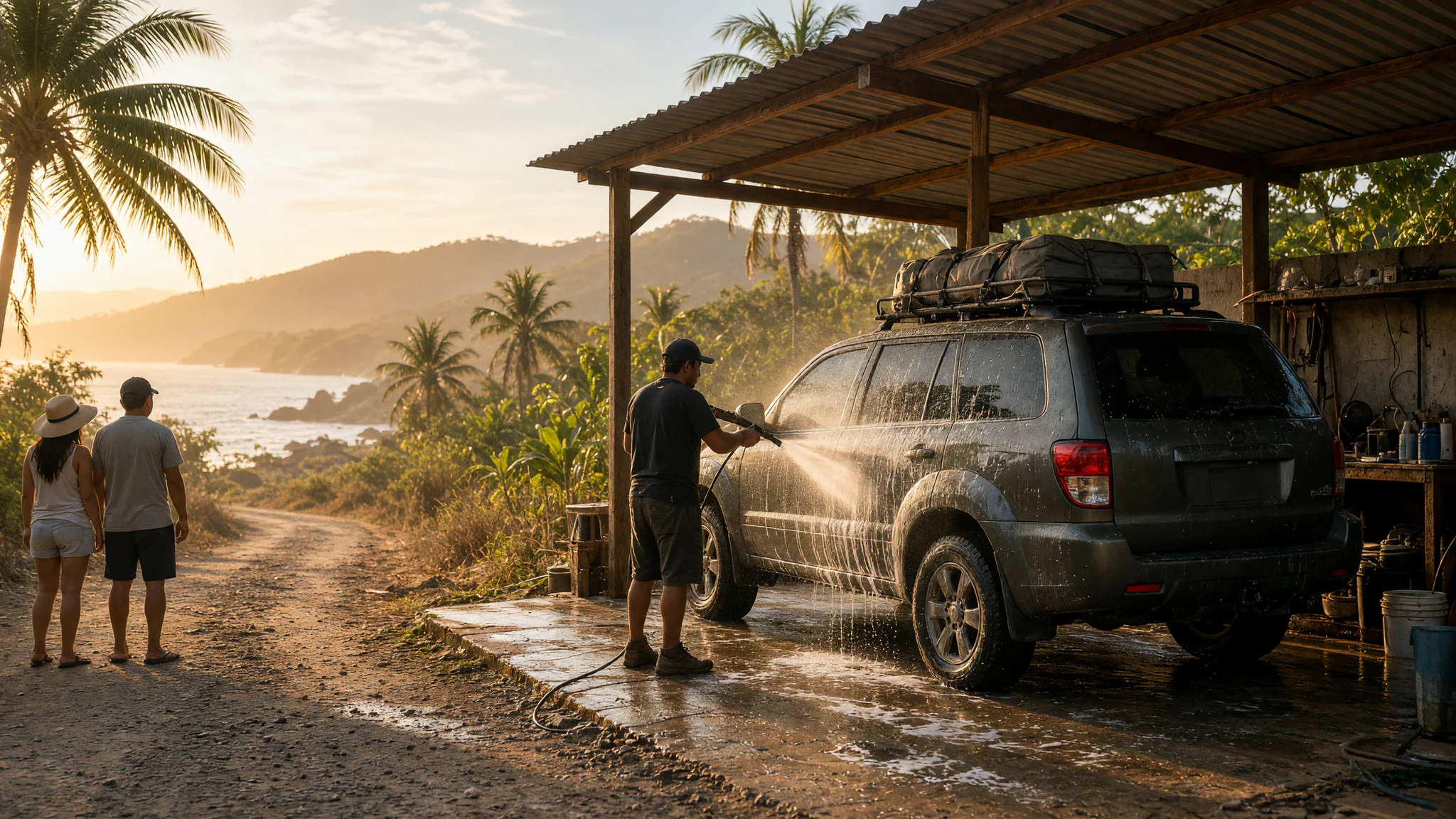 Llantera & CarWash El Bary, Tourism Service in Brasilito